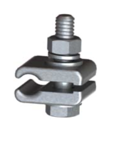 Earthing connector for galvanised steel earth wire - 01